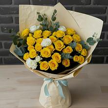 Букет цветов из:  Розы #REPLACE_PRED# Отрадном Самарская область