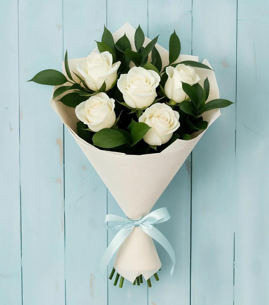 Букет цветов из: Розы в Отрадном Самарская область