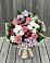 Букет цветов из: Альстромерии, Гвоздики, Розы и Хризантемы в Отрадном Самарская область