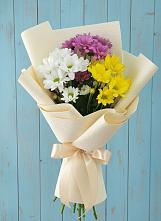 Букет цветов из:  Хризантемы в Отрадном Самарская область