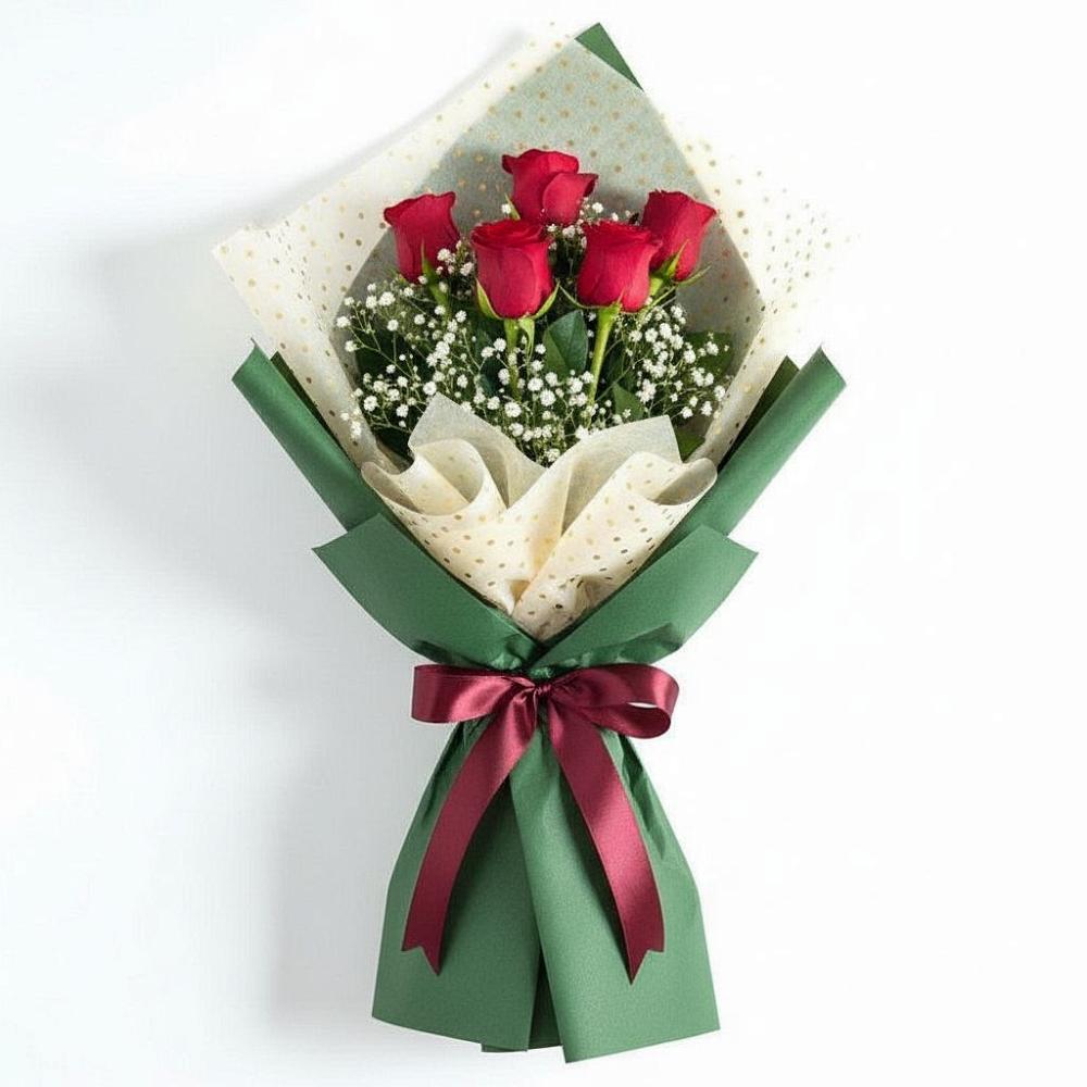 Букет цветов из: Розы в Отрадном Самарская область