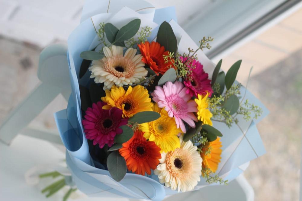 Букет цветов из: Герберы в Отрадном Самарская область