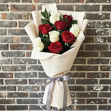 Букет цветов из:  Розы в Отрадном Самарская область
