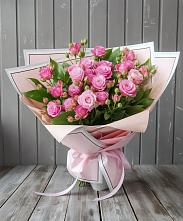 Букет Розовый кустик #REPLACE_PRED# Отрадном Самарская область