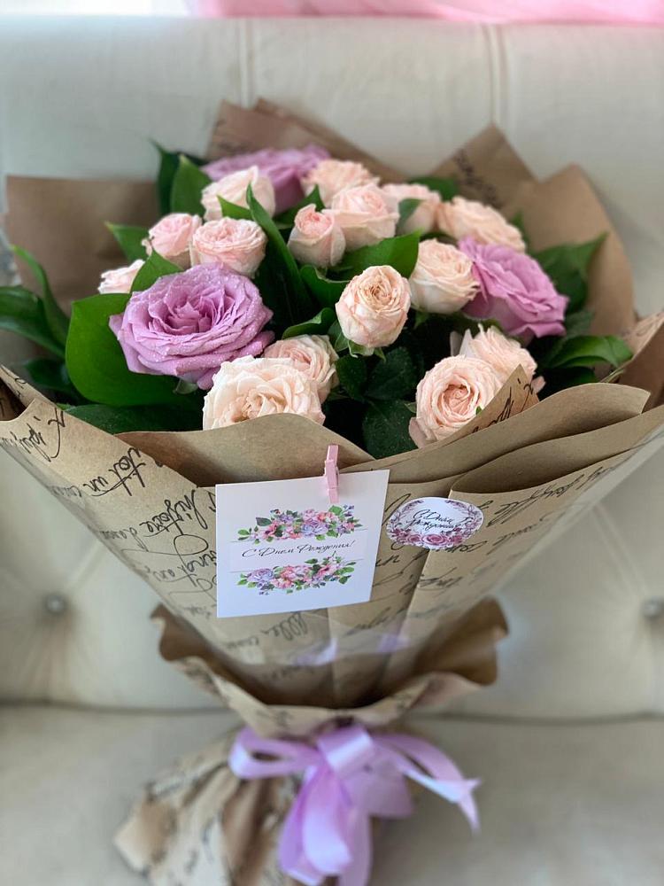 Букет цветов из: Розы в Отрадном Самарская область