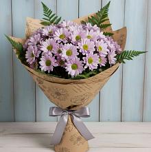 Букет цветов из:  Хризантемы в Отрадном Самарская область