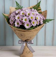 Букет цветов из:  Хризантемы в Отрадном Самарская область