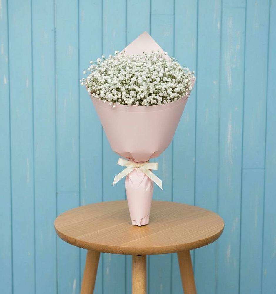 Букет цветов из: Гипсофила в Отрадном Самарская область