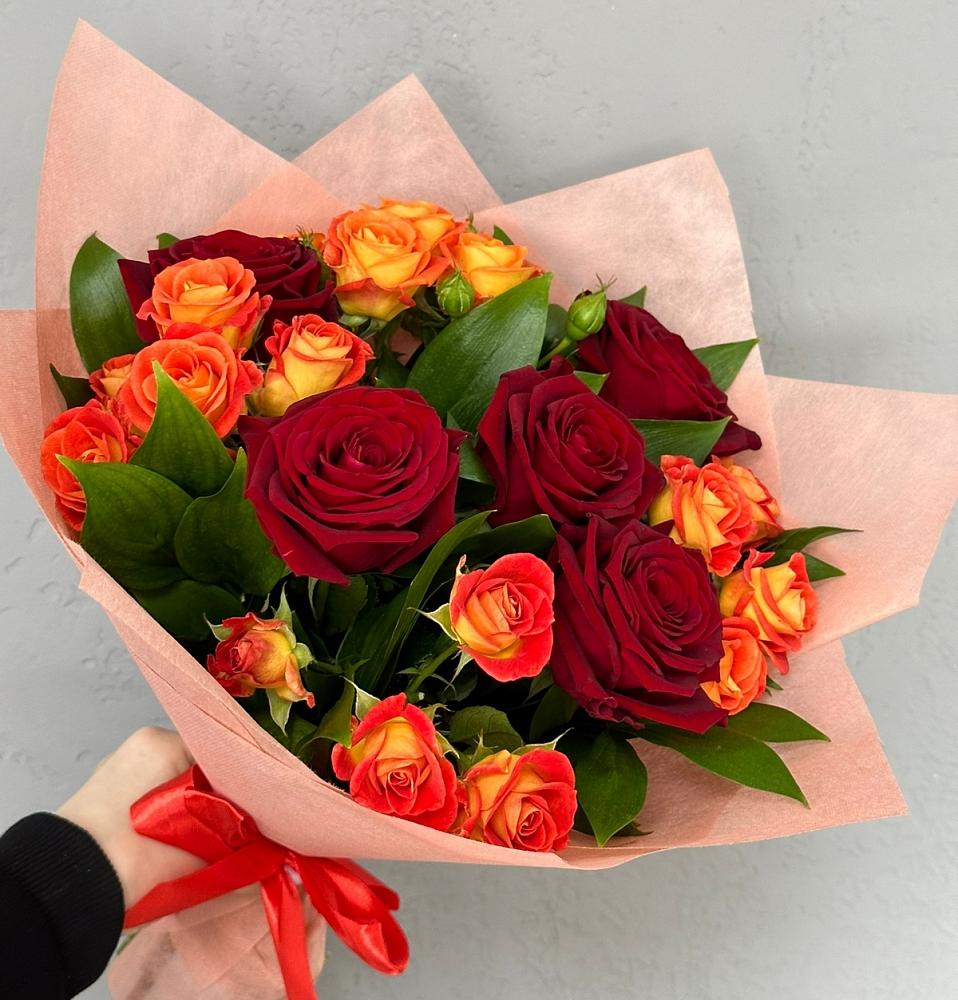 Букет Любовь и восторг в Отрадном Самарская область