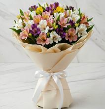 Букет цветов из:  Альстромерии в Отрадном Самарская область