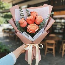 Букет цветов из:  Розы в Отрадном Самарская область