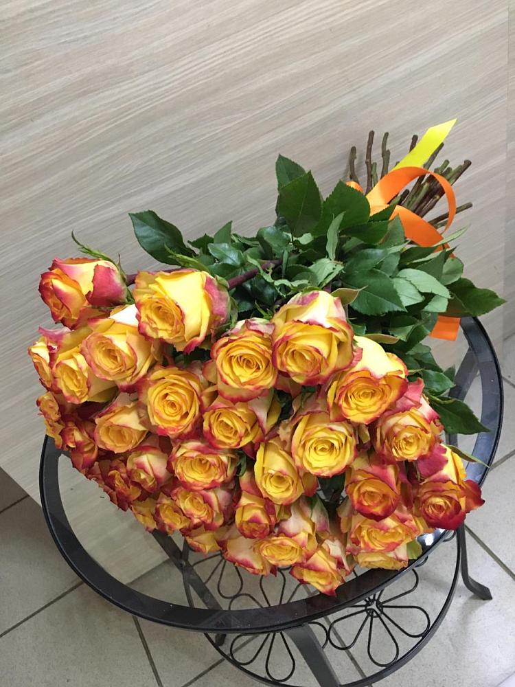 Букет Желтые розы в Отрадном Самарская область