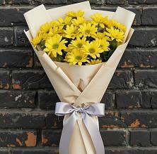 Букет цветов из:  Хризантемы #REPLACE_PRED# Отрадном Самарская область