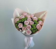 Букет цветов из:  Розы и Хризантемы в Отрадном Самарская область