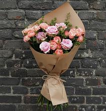 Букет цветов из:  Розы в Отрадном Самарская область