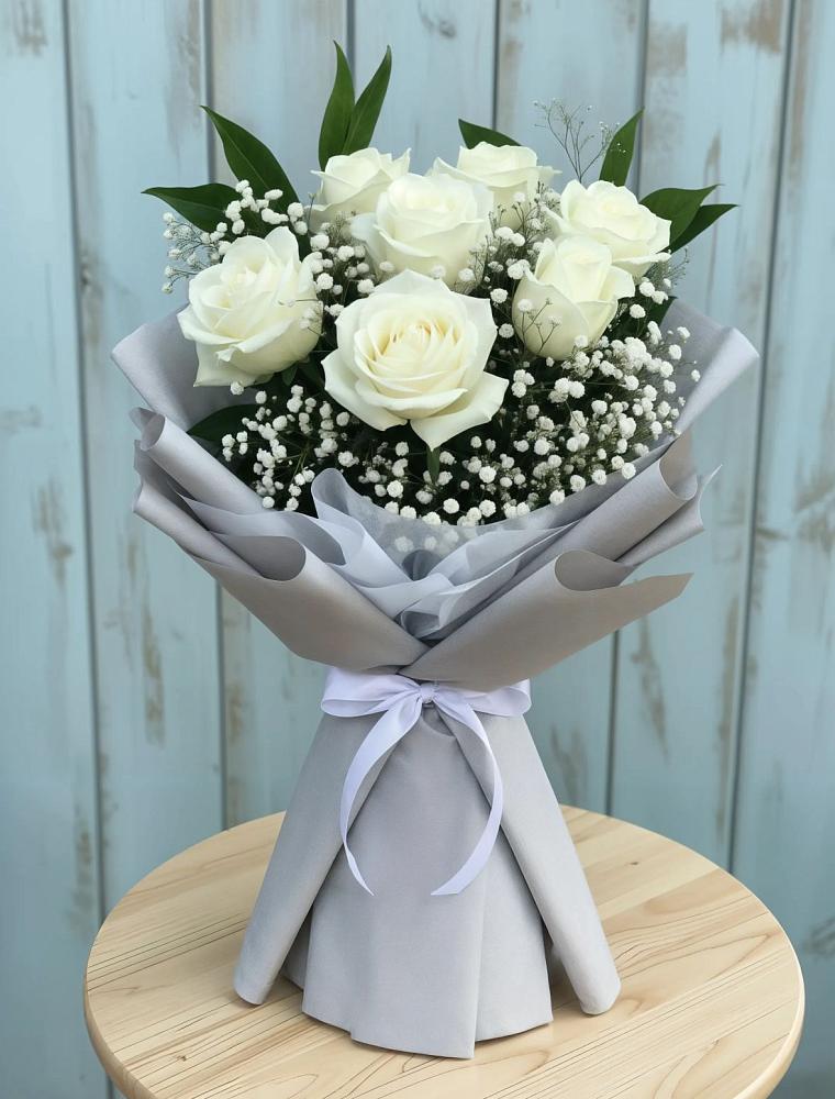 Букет цветов из: Розы в Отрадном Самарская область