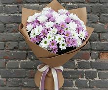 Букет цветов из:  Хризантемы в Отрадном Самарская область