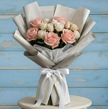 Букет цветов из:  Розы #REPLACE_PRED# Отрадном Самарская область