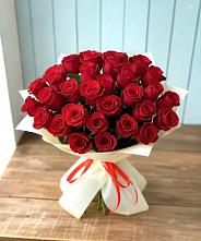 Букет 29 Красных роз в Отрадном Самарская область