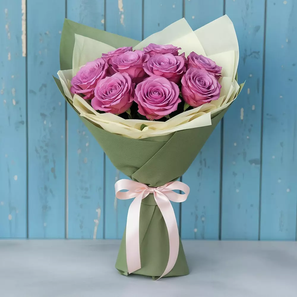 Букет Розы Фёрст Леди в Отрадном Самарская область