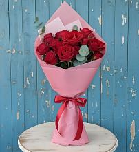 Букет цветов из:  Розы в Отрадном Самарская область