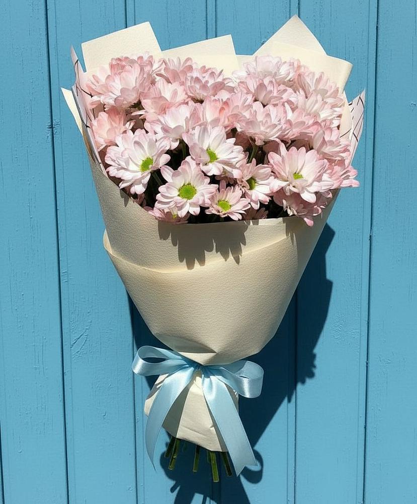 Букет цветов из: Хризантемы в Отрадном Самарская область