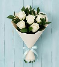 Букет цветов из:  Розы в Отрадном Самарская область