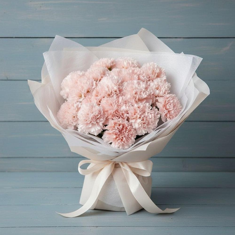 Букет цветов из: Гвоздики в Отрадном Самарская область