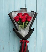 Букет цветов из:  Розы в Отрадном Самарская область
