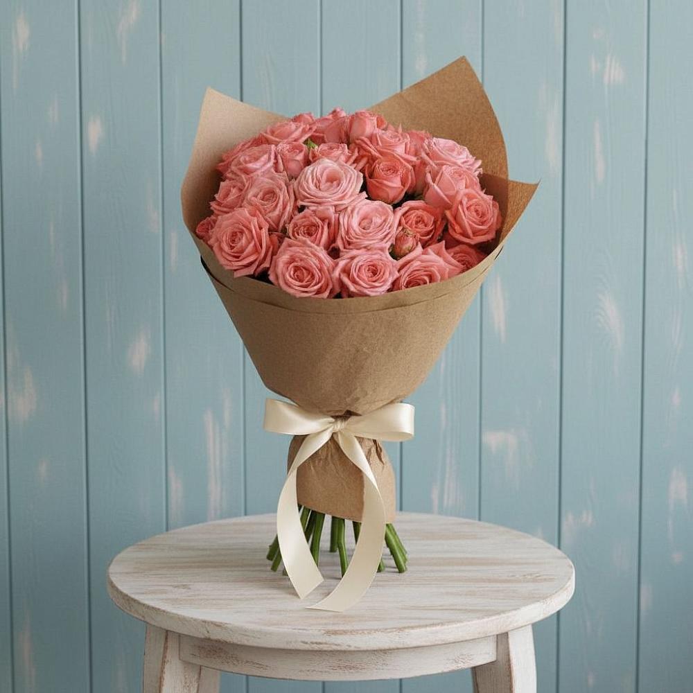 Букет цветов из: Розы в Отрадном Самарская область