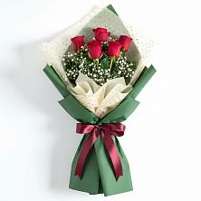 Букет цветов из:  Розы в Отрадном Самарская область