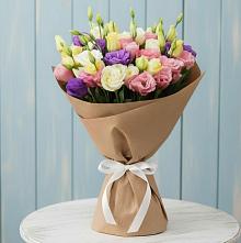 Букет цветов из:  Лизиантусы #REPLACE_PRED# Отрадном Самарская область