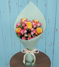 Букет цветов из:  Розы в Отрадном Самарская область